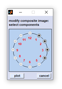 exclude components from composite images